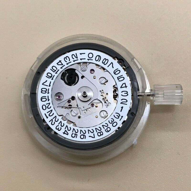 NH35A Mechanical Movement 24 Jewels with Black Date NH35 NH36 4R35 Replacement