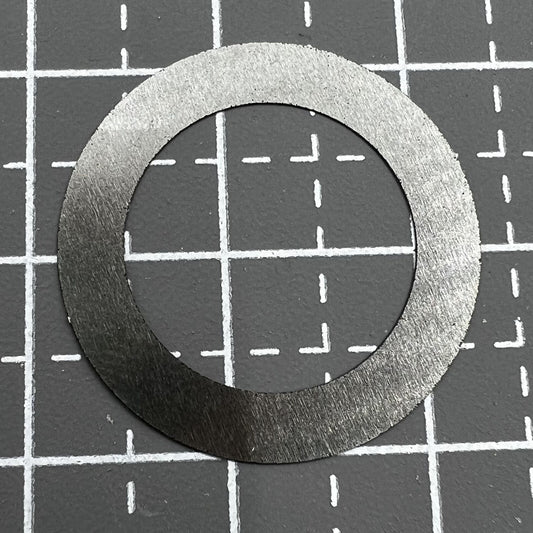 White font date wheel overlay for ETA2824 2836 Miyota 8215/8200 watch movement at 3 o'clock position.