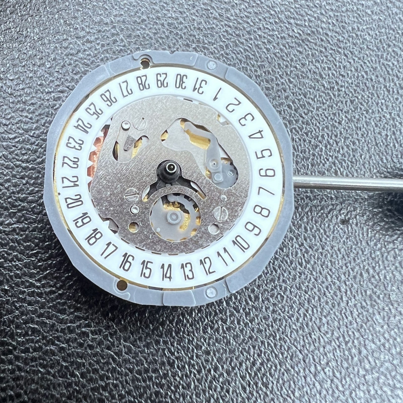 Miyota 6L12 quartz watch movement with date at 6, high precision replacement by Miyota brand.