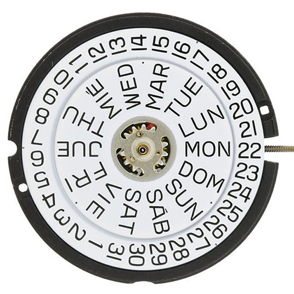 ETA 805.122 Watch Quartz Movement 3 Hands, Day/Date 3