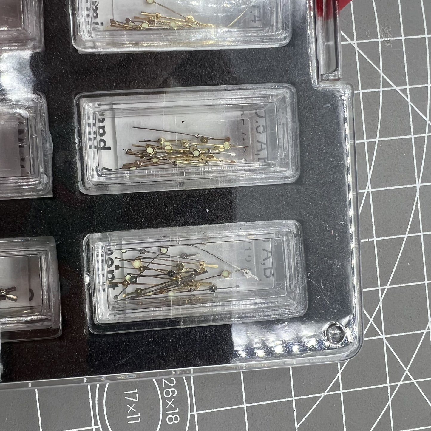 Leuchtzeiger set for Chinese watch movements, Date Just style, luminous hands by Leuchtzeiger brand