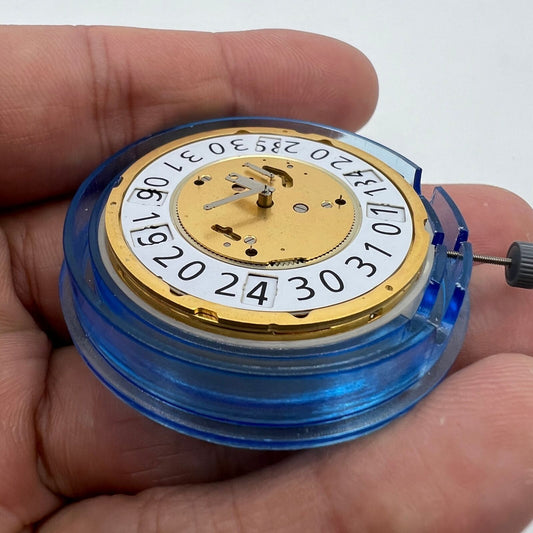 Ronda 8040N quartz watch movement for precise timekeeping in watch repairs and accessories.