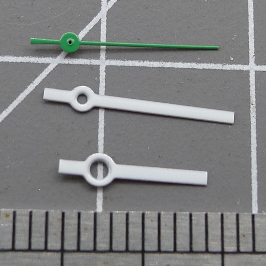 1 Satz/Packung 10 mm grüne Sekundenzeiger für Miyota 7T35 Quarzwerk