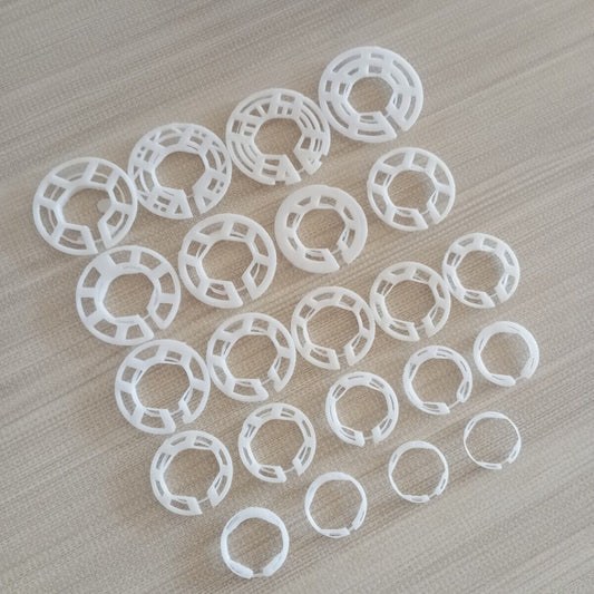 Watch case mount spacer ring 21-26mm for Miyota 2035 movement, precise fixing.