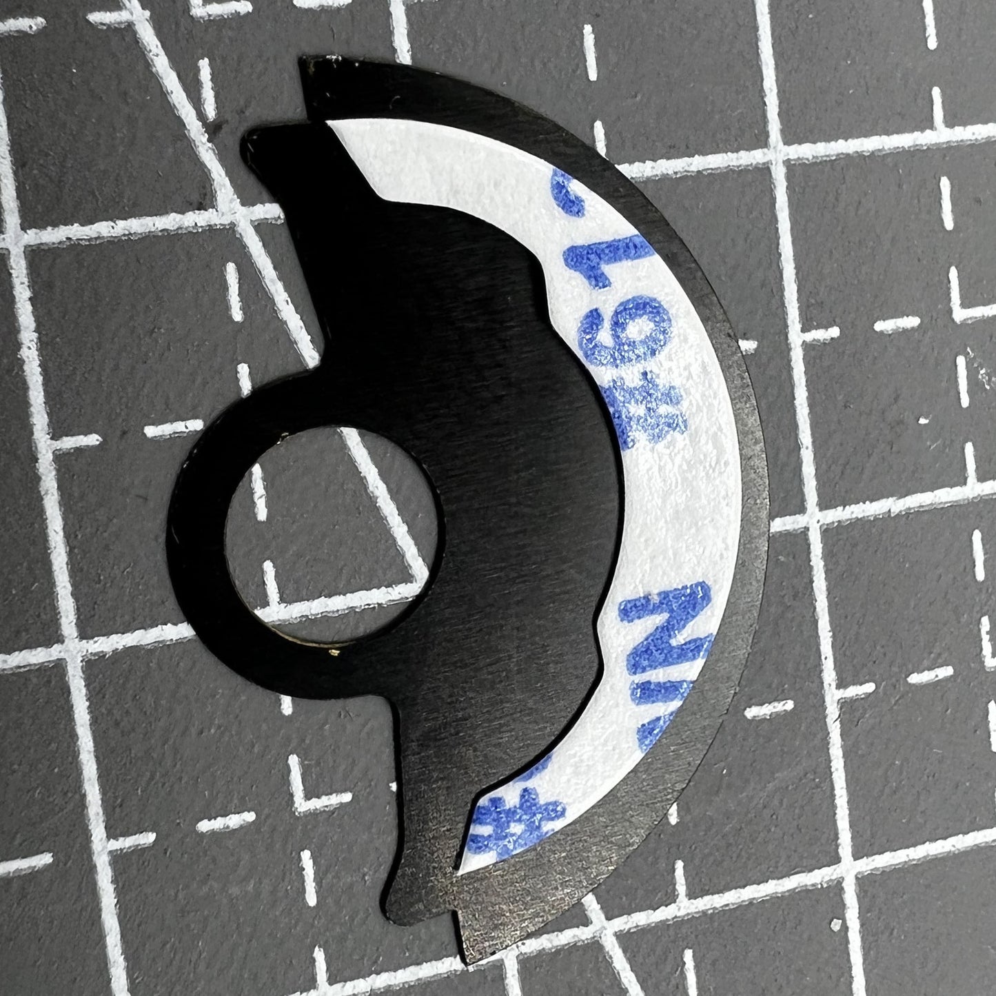 China Zodiac Dragon Black Rotor Oscillating Weight Overlay for NH35 NH36 7S26
