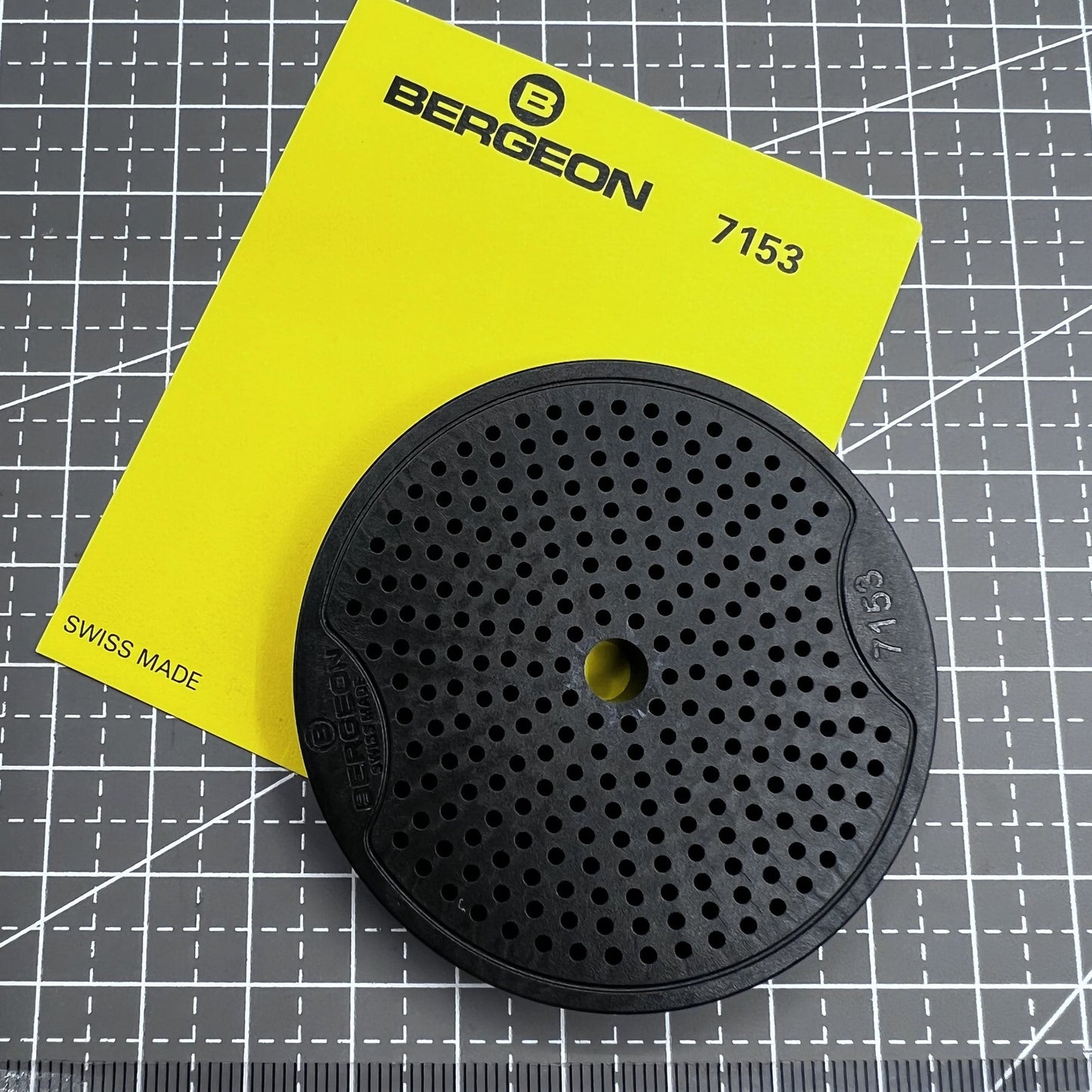 Swiss Bergeon 7153 Base Support for Watch Dials Watch Work Pad