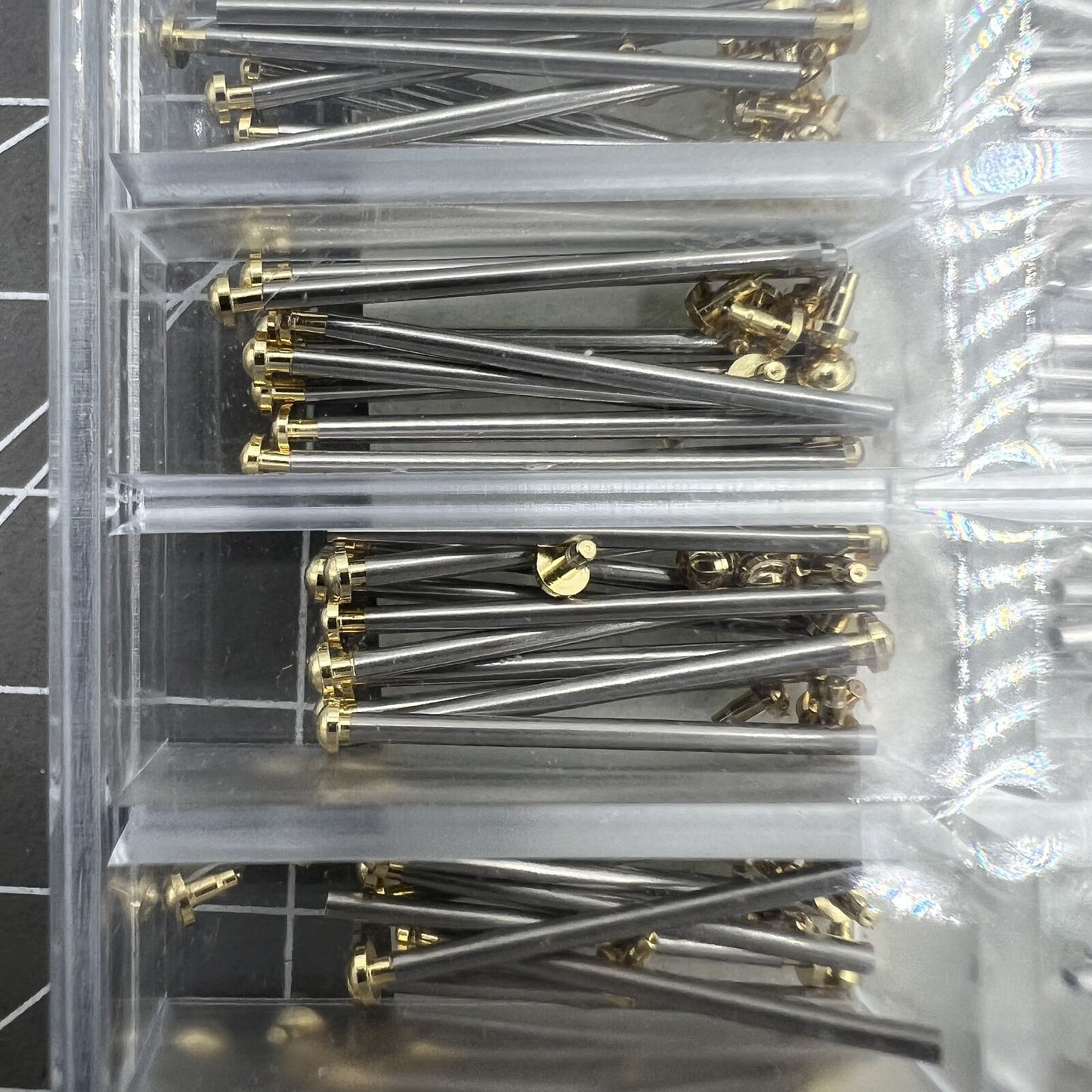 Assortiment de vis pour bracelet de montre, tube, goupille de friction, fermoir, bracelet, rivet, extrémité