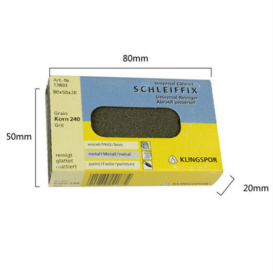 Klingspor sanding block for watch repair, polishing and cleaning, precision tool made in Germany.