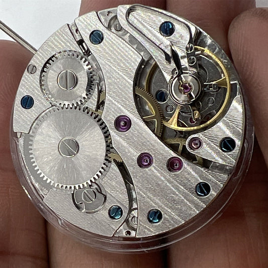 Seagull ST3620 mechanical watch movement with ETA 6497/6498 second subdial at 9 o'clock for watch accessories.