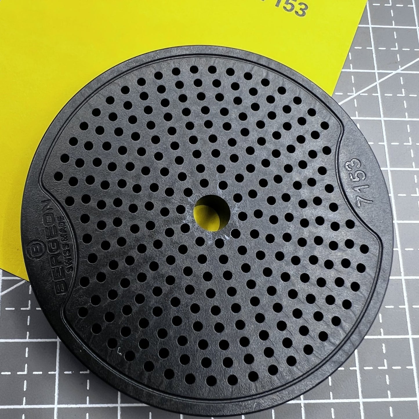Swiss Bergeon 7153 Base Support for Watch Dials Watch Work Pad