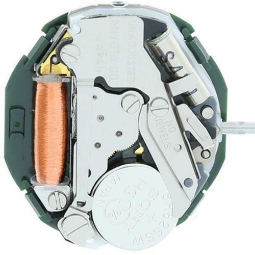 Miyota 2005 Japan Quartz Movement mechanism for precise watch accessory performance.