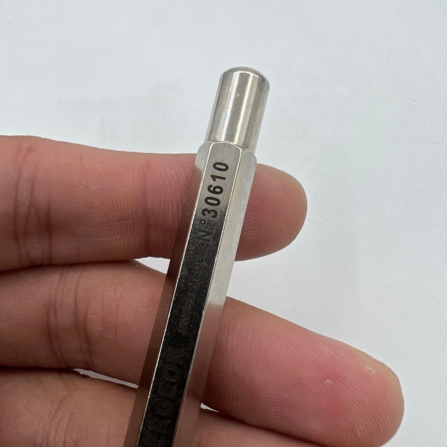 Bergeon 30610 DI 1.50mm barrel arbor holder for precise watch repairs by Bergeon.