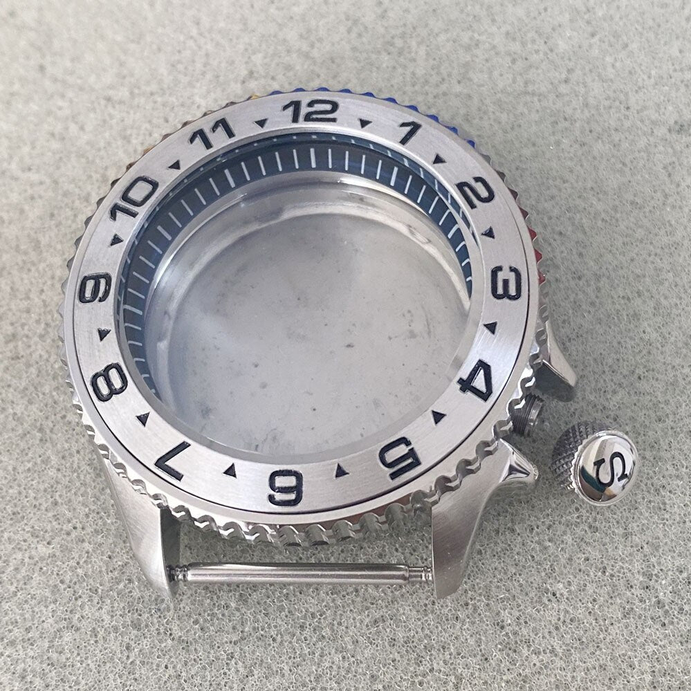 41.5 Mm Watch Case Stainless Steel Screw-in Head for Japan NH35/NH36/4R Movement
