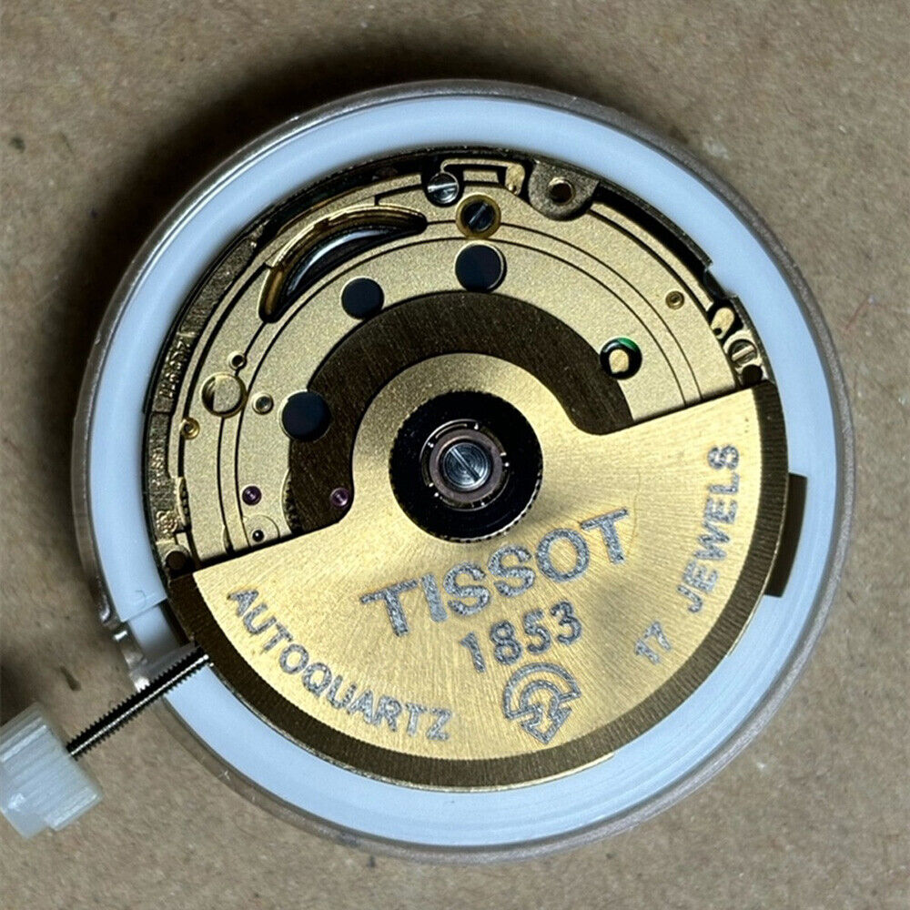 Swiss Made ETA205.911 golden watch movement by ETA, precision kinetic energy mechanism for watch accessories.