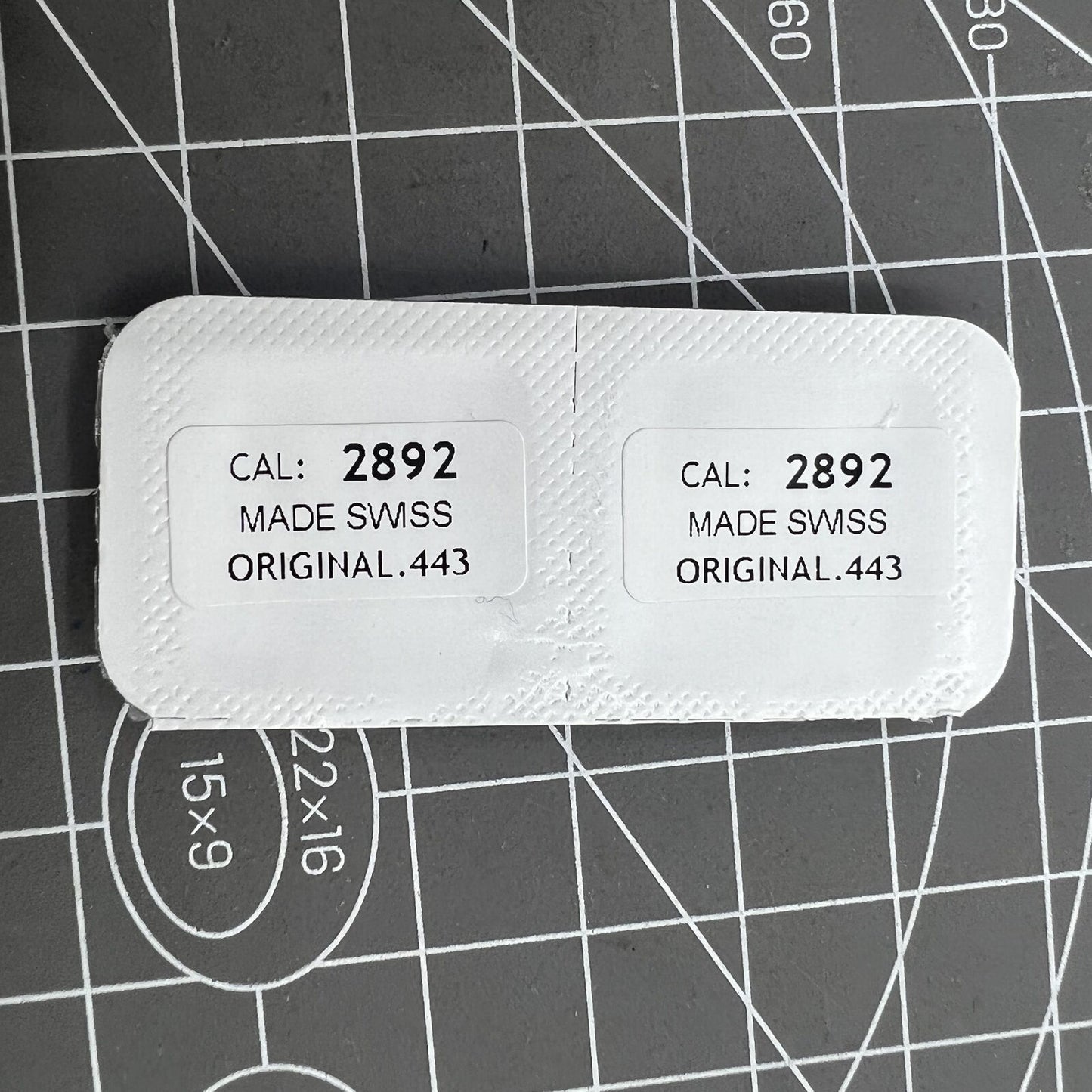 Levier de réglage adapté au mouvement ETA2892A2 Omega 2500 L888.2A