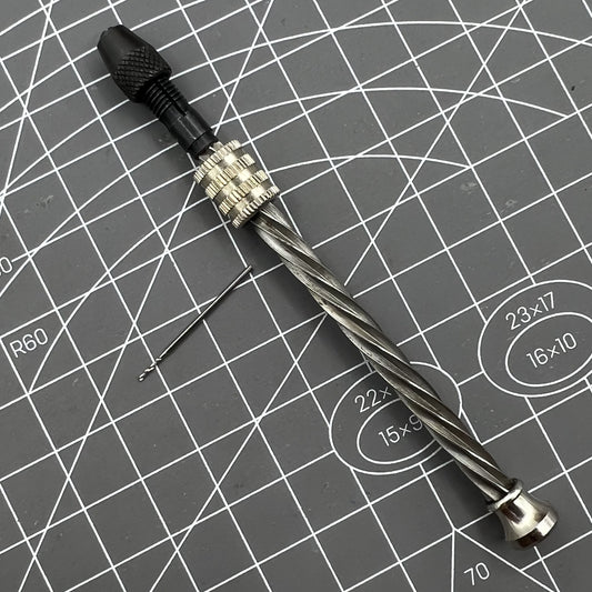 Swiss Bergeon 1844-21 Drill Chuck Cutter for precise watchmaking tool regulation and drilling tasks.