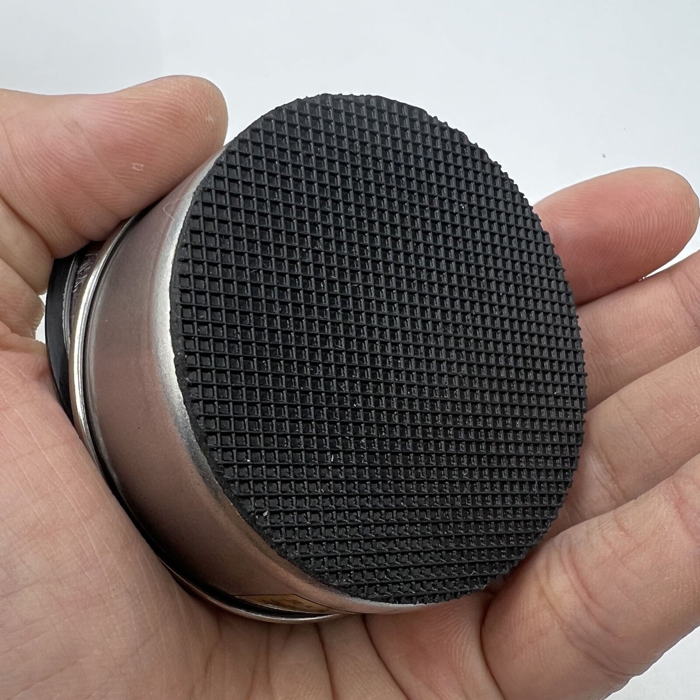 BenzinePro 69mm stainless steel watch oil cup with anti-leak cover for precise watchmaker use.