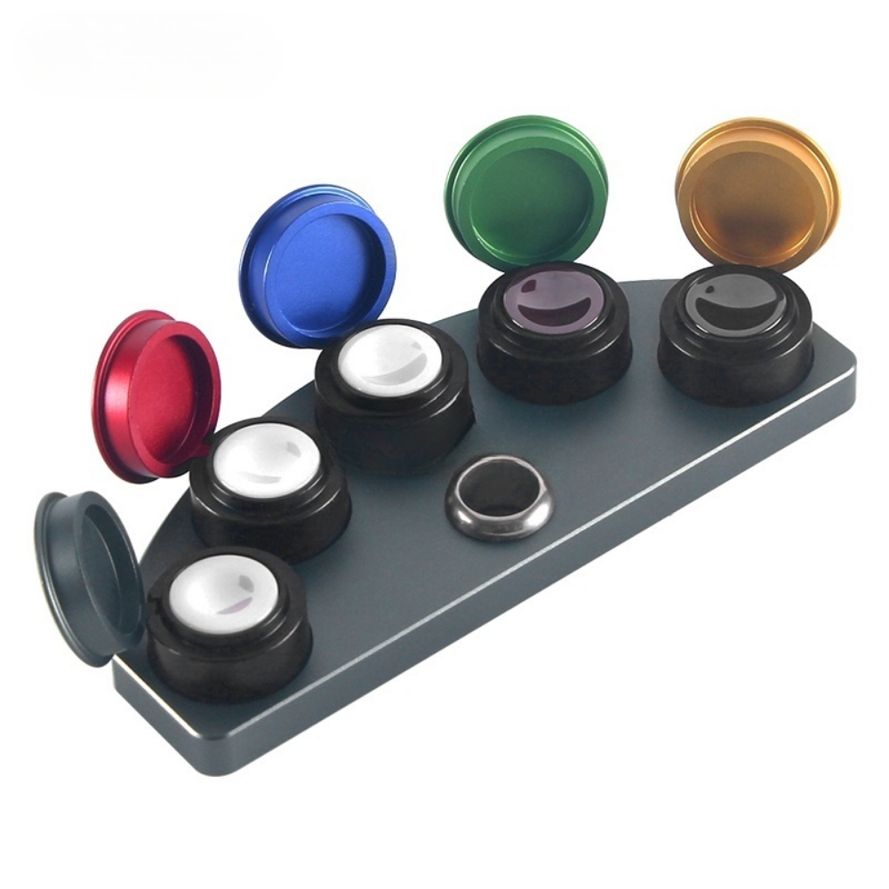 Watch Repair 30180 Replacement Oil Cups Stand In Die-cast Alloy 4/5 Containers