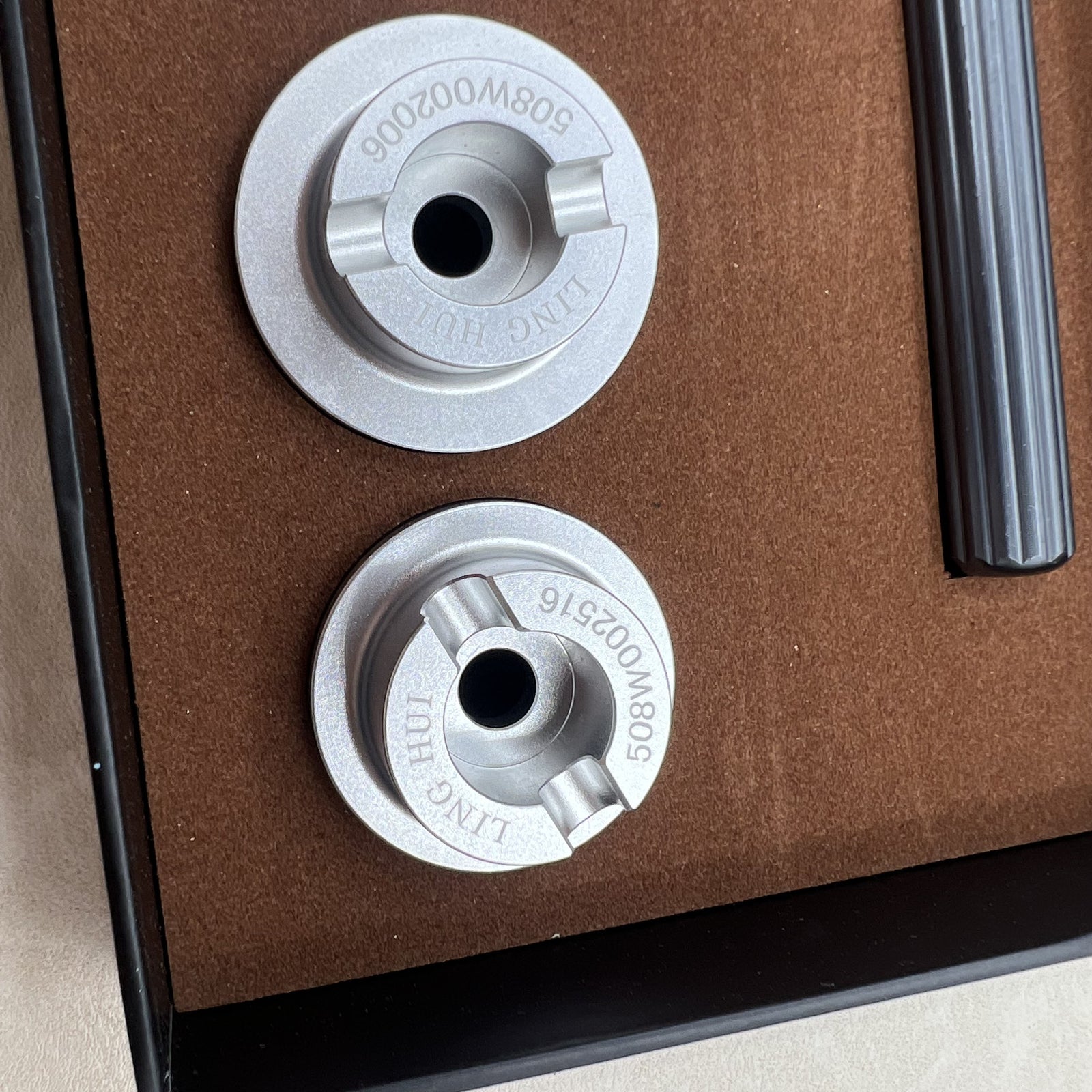 Back case opener tool for Omega Cal.8800 watch, precise cover remover, durable accessory for watch repair.