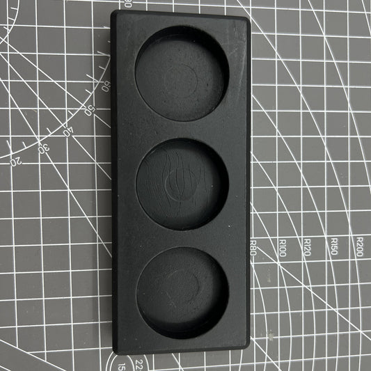 Black stand holder for BG 7718, 7719, 7720 automatic precision oilers, enhancing stability and convenience.