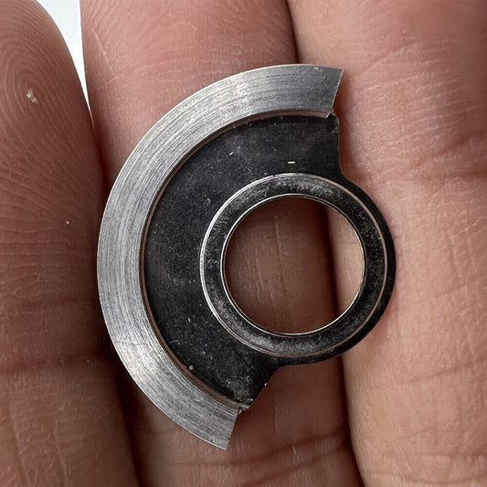 Generic watch movement oscillating weight rotor replacement for ETA 2892, precise automatic winding component.