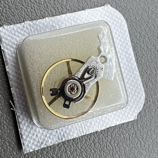 Silver balance wheel splint with visible veins for ETA 2824 2836 watch movements.