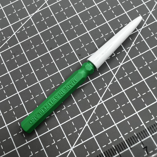 Swiss Bergeon 30102-C large green watch dip oilers for precise watchmaking and maintenance.