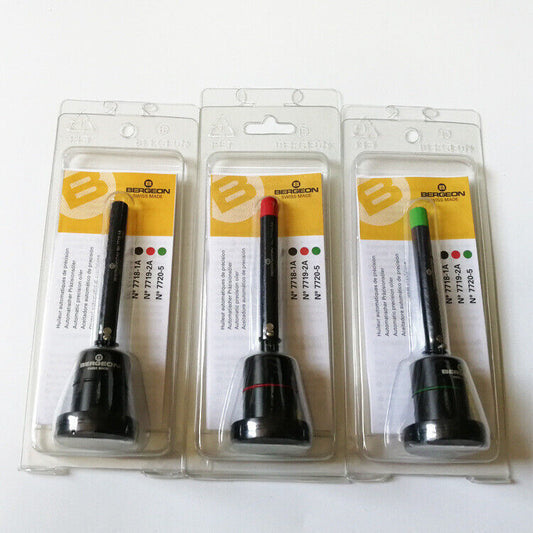 Bergeon 7718-1A automatic drop deposit oiler for precise watch accessory lubrication.