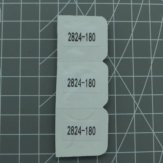 Watch part barrel with complete mainspring for ETA2824 2836 movements, compatible generic replacement.