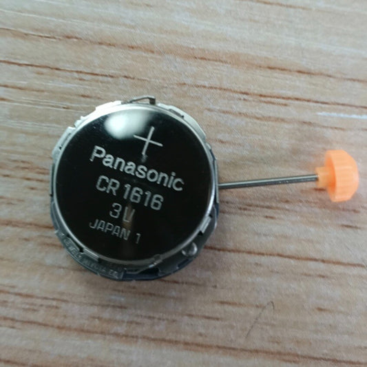 Miyota 1L60 Japan quartz watch movement with date window at 3 o'clock, precise replacement part.