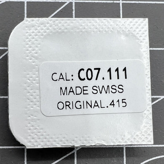 Swiss Watch Ratchet Wheel for ETA C07 Series with precision fit, compatible with C07.111, C07.121, C07.611 movements by ETA