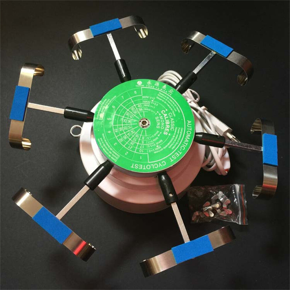 5803 replacement US plug for 6-arm automatic watch winder, ensuring reliable rotation and power.