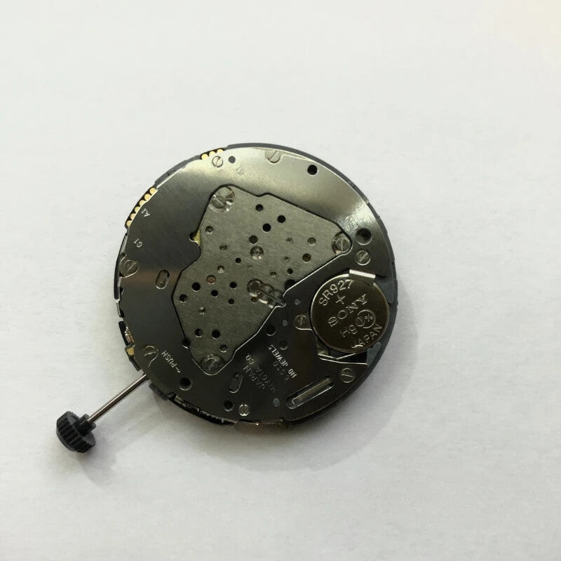 New Japan Made Original MIYOTA 6S10 Movement Quartz Movement Black Disk Date At 3