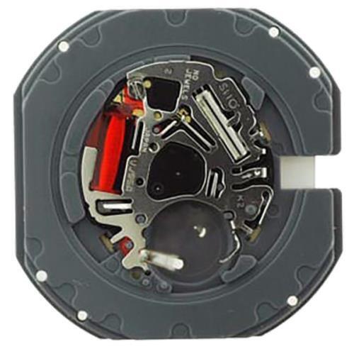 Hattori Epson TMI VJ55B quartz watch movement with date at 3 o'clock, Japan made precision.