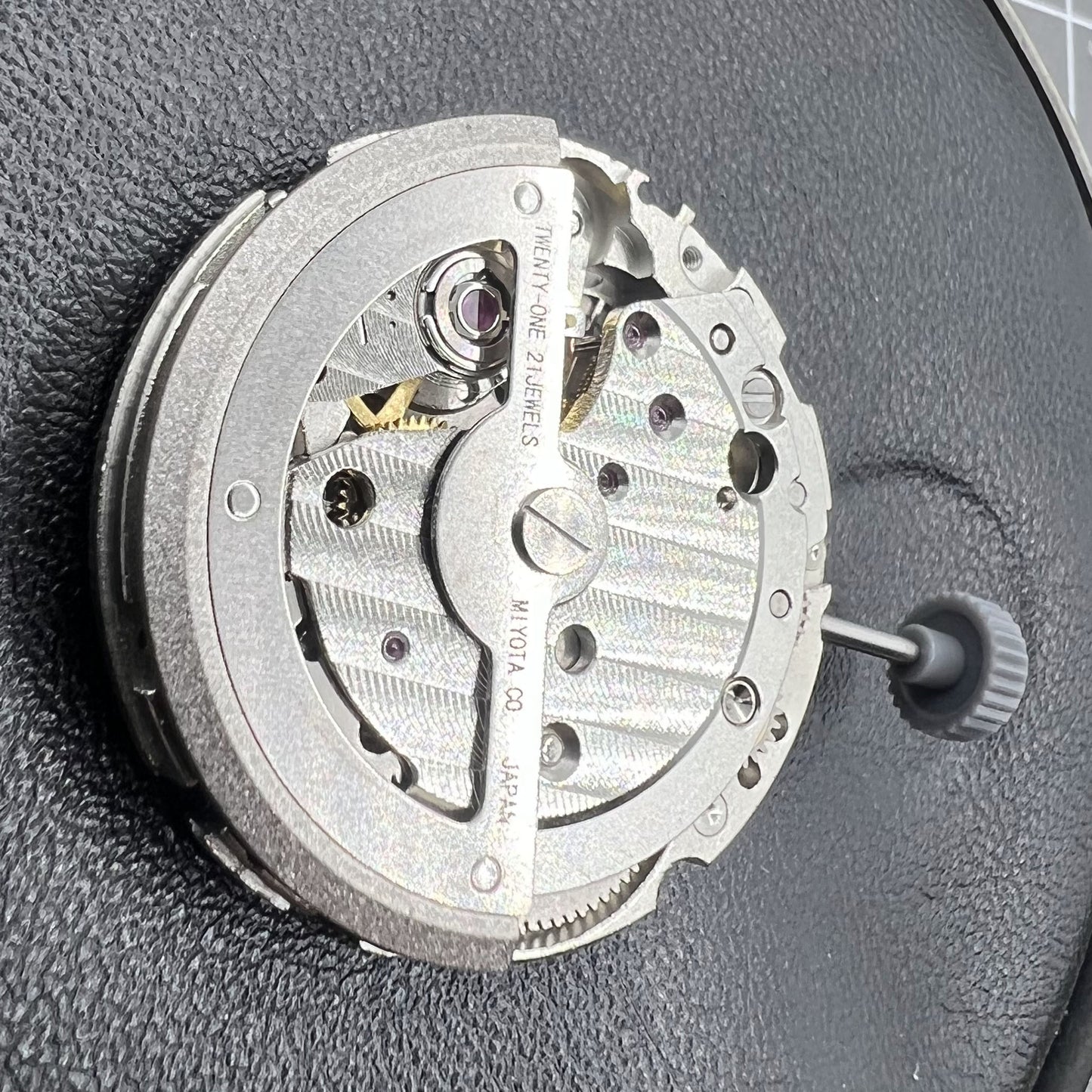 Miyota 8217, automatisches mechanisches Uhrwerk, 3 Zeiger, kleine Sekunde bei 9, hergestellt in Japan