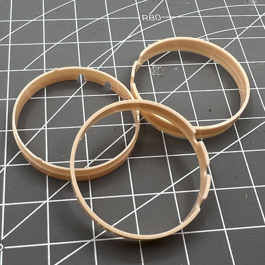 Watch case fixing ring cushion mount spacer ring for ETA G10.211 movement, precision fit accessory.