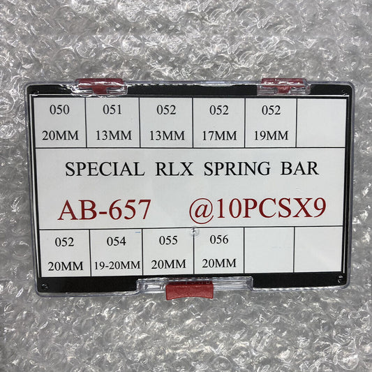 Set of 90PCS Generic Special Spring Bars for watch strap replacement and repair tasks.