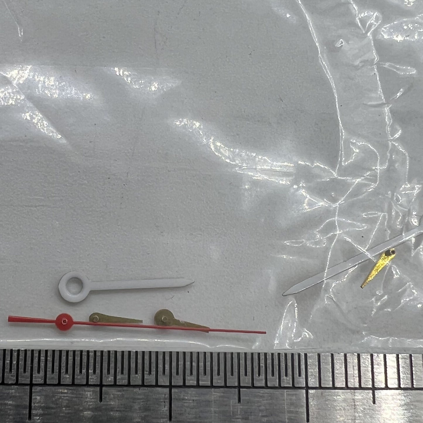 Weiße, spitze 13 mm rote Sekundenzeiger für Miyota OS10 OS20 OS60 OS80