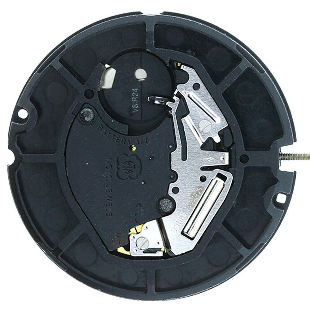 ETA 805.122 Watch Quartz Movement 3 Hands, Day/Date 3