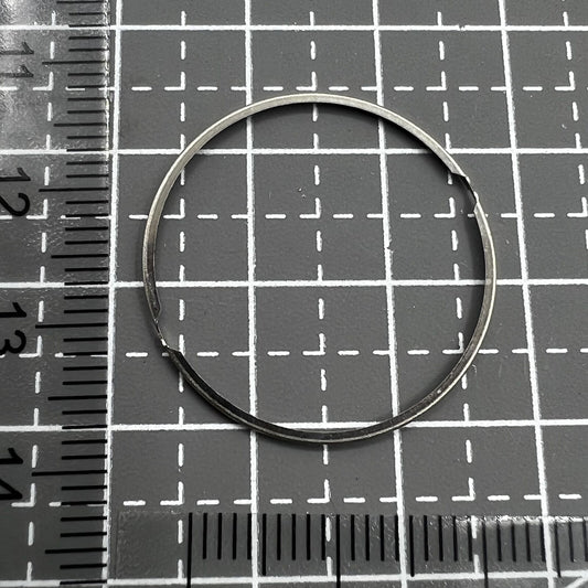 Steel watch case cushion mount spacer ring for SW200/220 SW240 movement, enhancing accessory fitment.