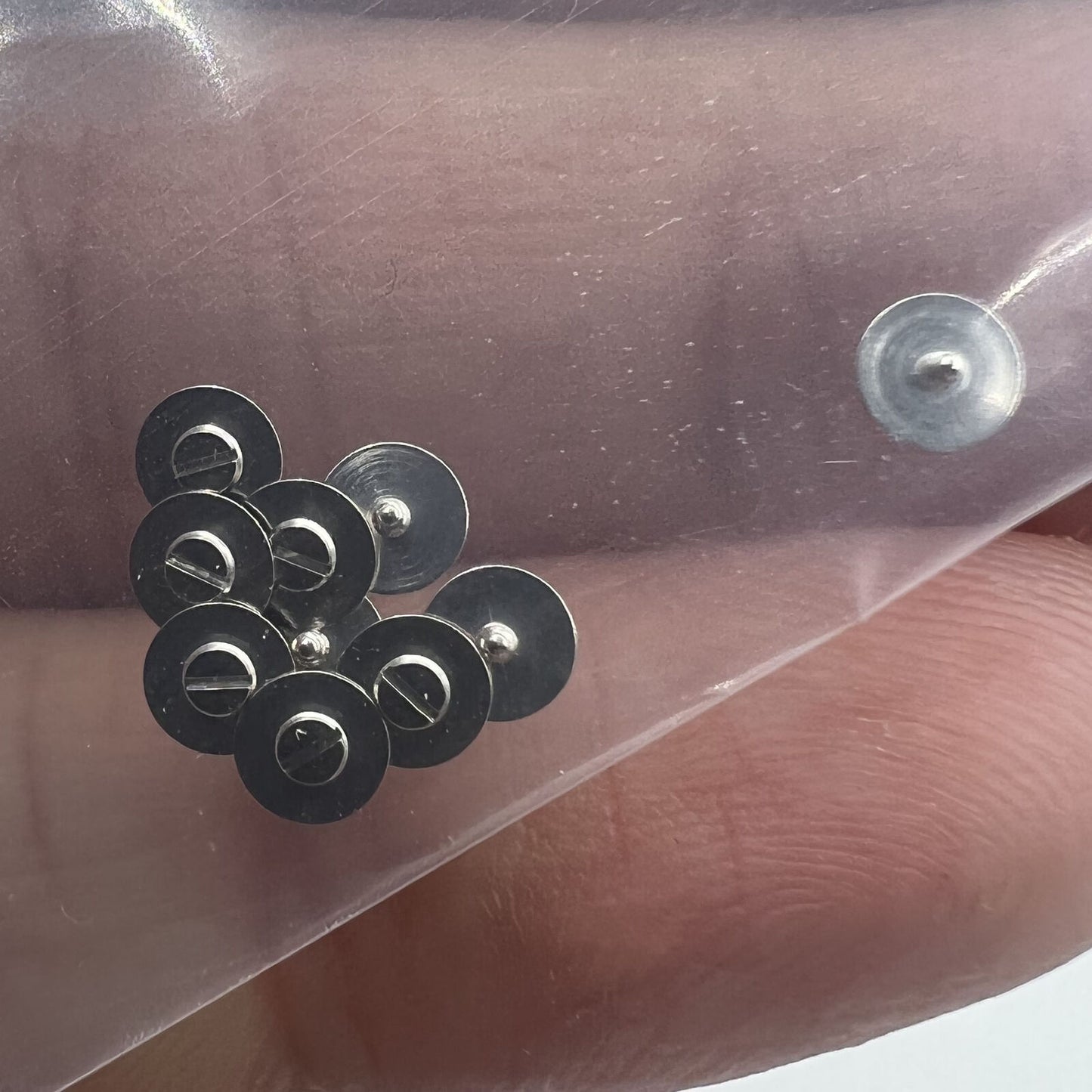 10 PIECES Crown Wheel Screw Generic Fit for ETA 2836-2 2824 Movement #420SS
