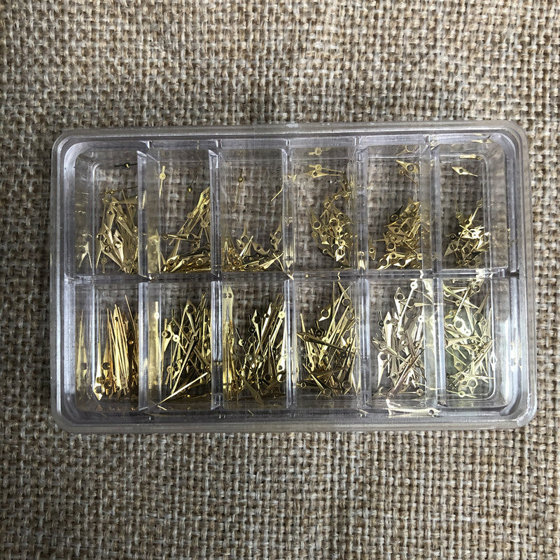 2035 Quartz watch hand kit, includes 120pcs hour, minute & second hands for precise repairs