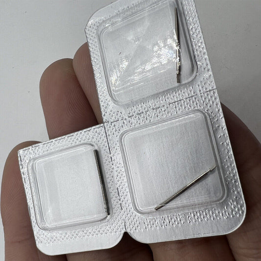 Replacement watch winding stem for ETA 255.111 movement, compatible with multiple watch models.