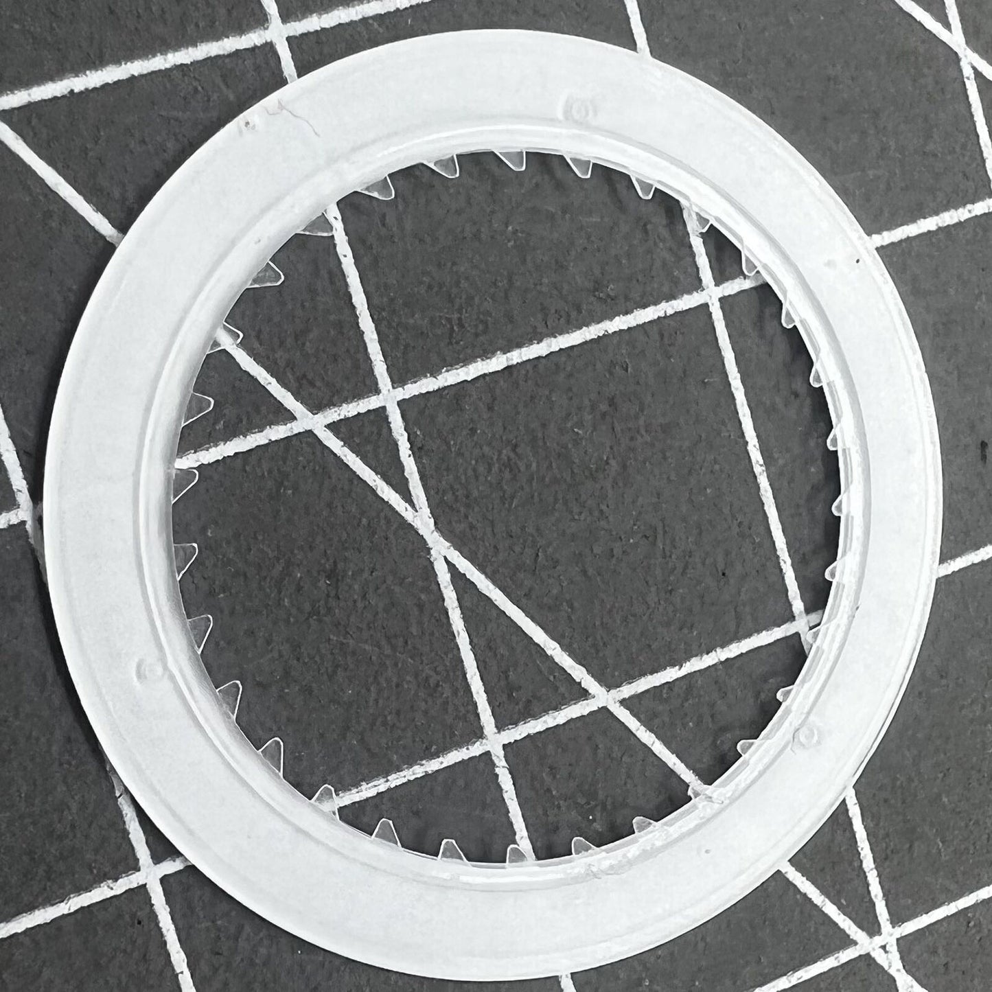 White date disk wheel for ETA C01.211 watch movement, date display at 3 o'clock position, precision fit.