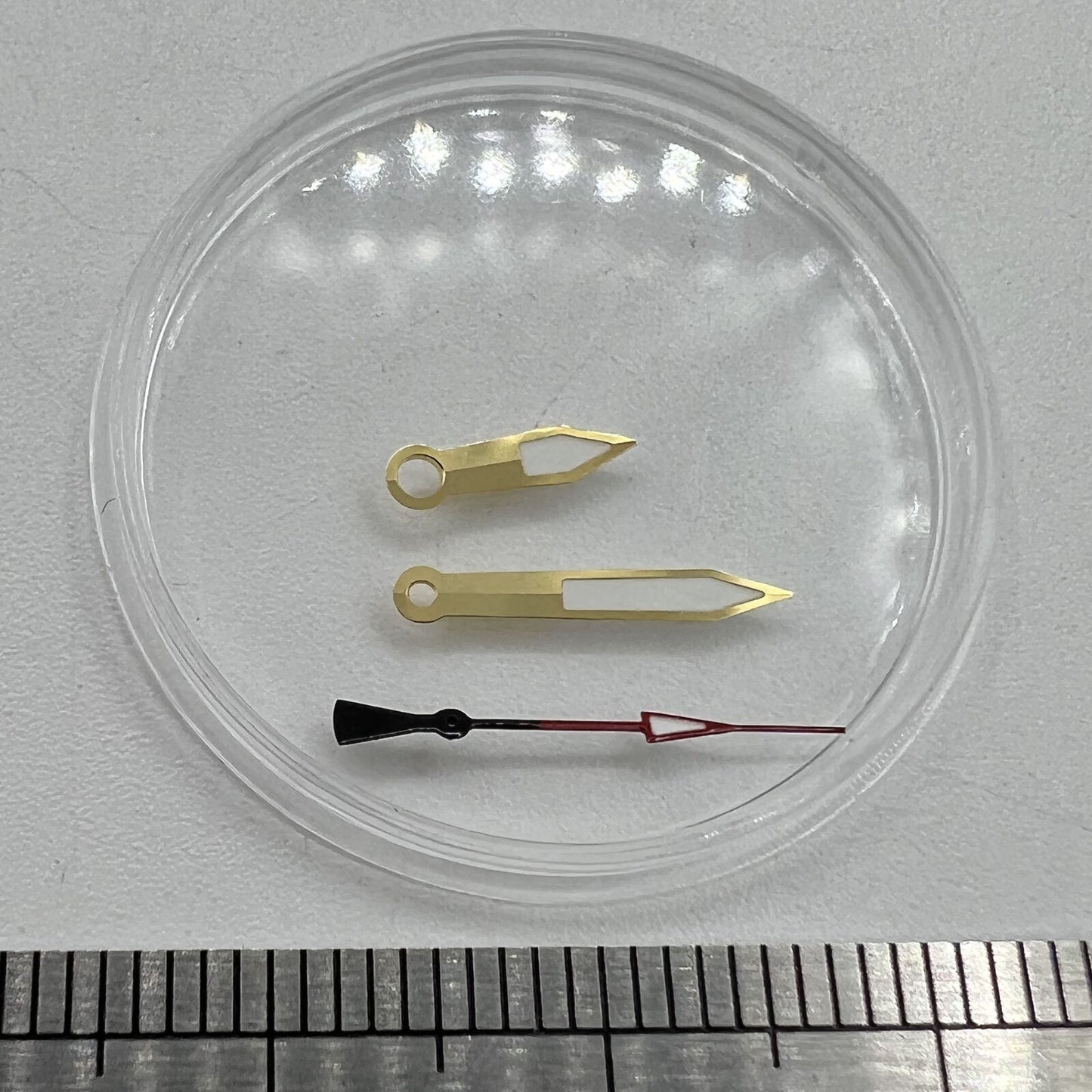 Uhr Hände 7.5*12*12,5 MM Goldene Grün Leuchtende Für NH35A/NH36A Bewegung