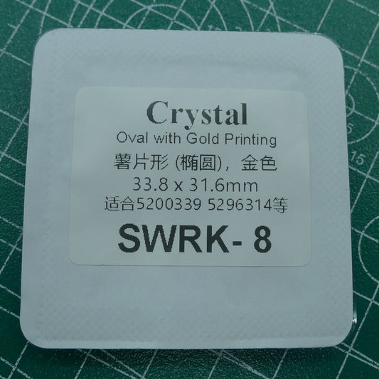 Colorful mineral crystal watch with vibrant dial for SWA 5519450 by SWA accessories