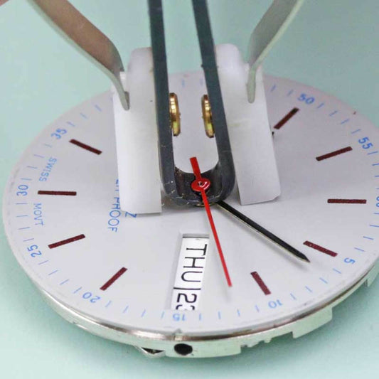 Bergeon 4344-9 watch hand and crown remover tool for precise watch repair tasks.