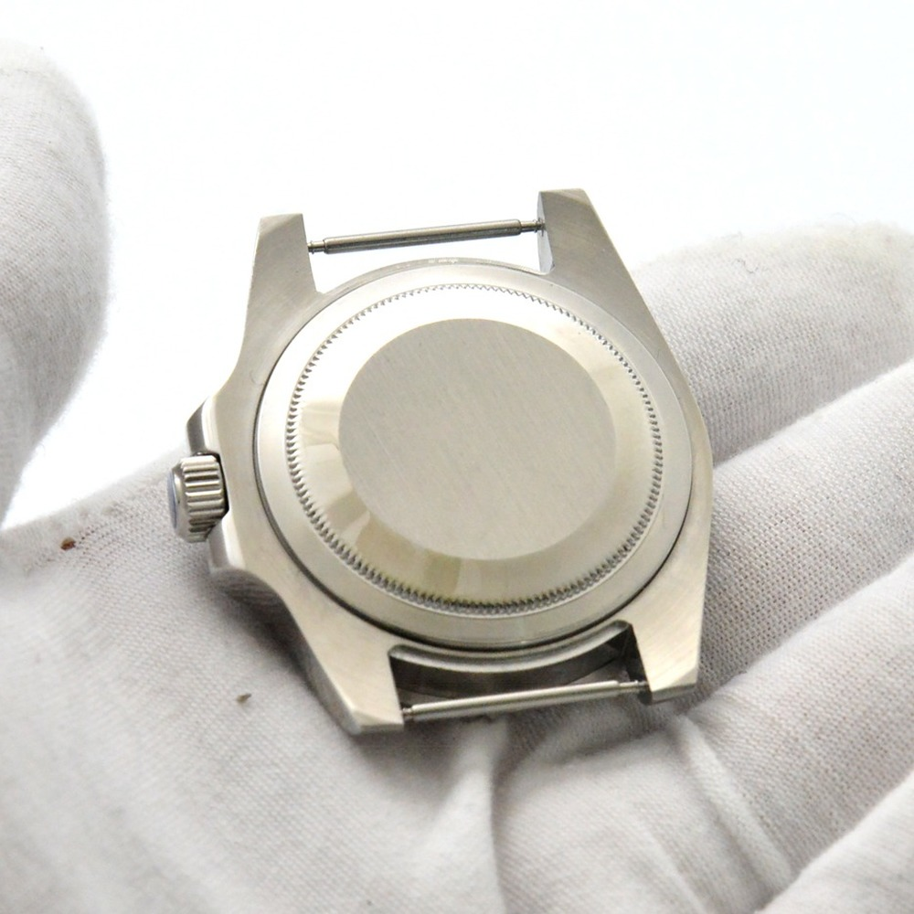 Montre de yacht automatique 40 mm GMT, boîtier compatible avec le mouvement NH35/36, verre saphir