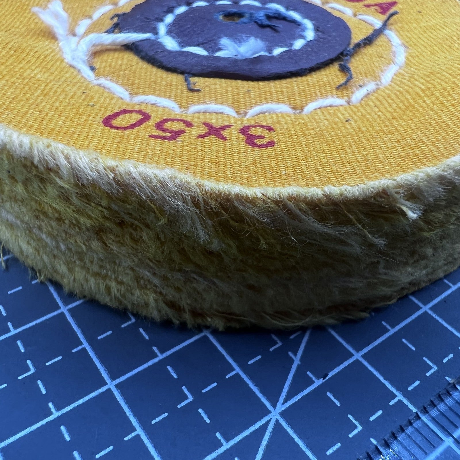 4x75mm cotton polishing wheel for watch accessories, premium quality for smooth finishing.