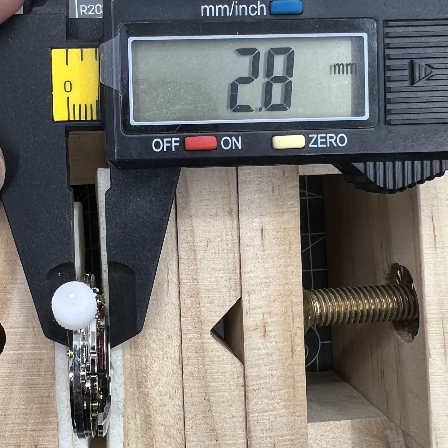 SA 3130 Mechanisches Automatikwerk Blaues Uhrwerk mit Unruhfeder